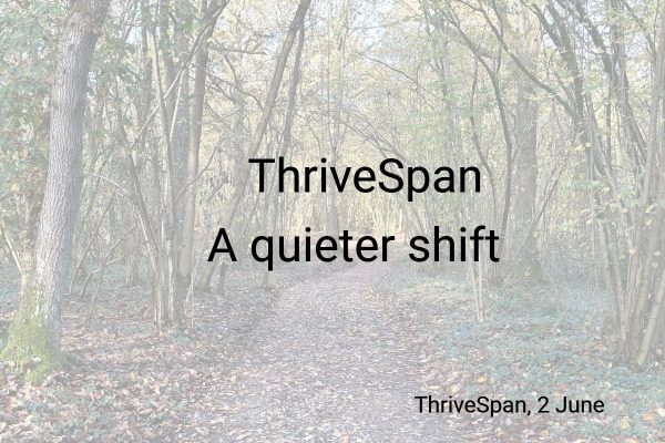 ThriveSpan-A quieter shift